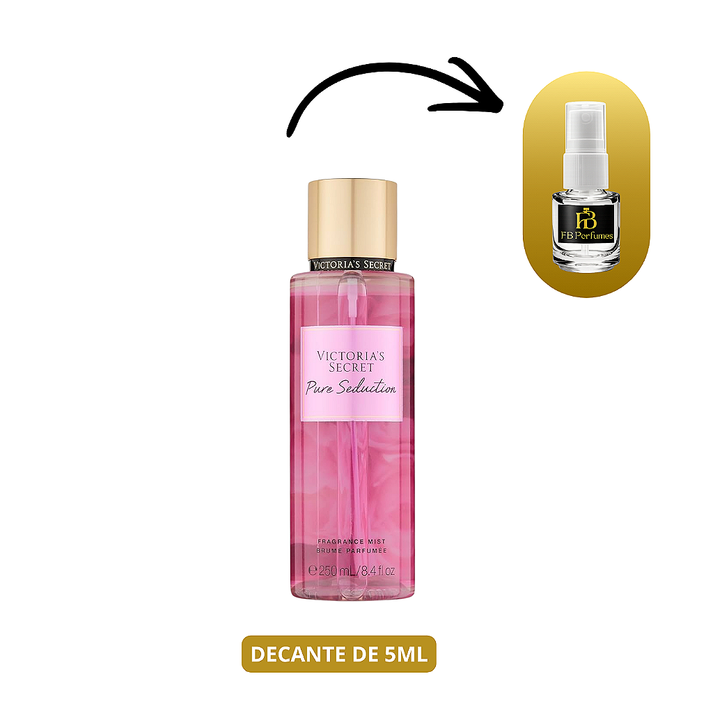 (Decant 5ml) Pure Seduction Body Splash Feminino – Victoria’s Secret